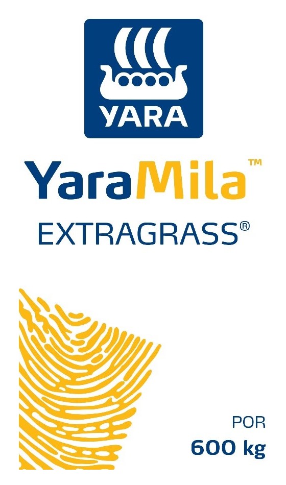 YaraMila Extragrass Front of bag