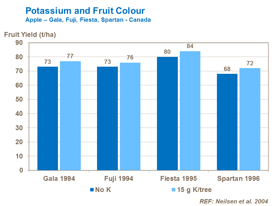 Potassium and Fruit Color