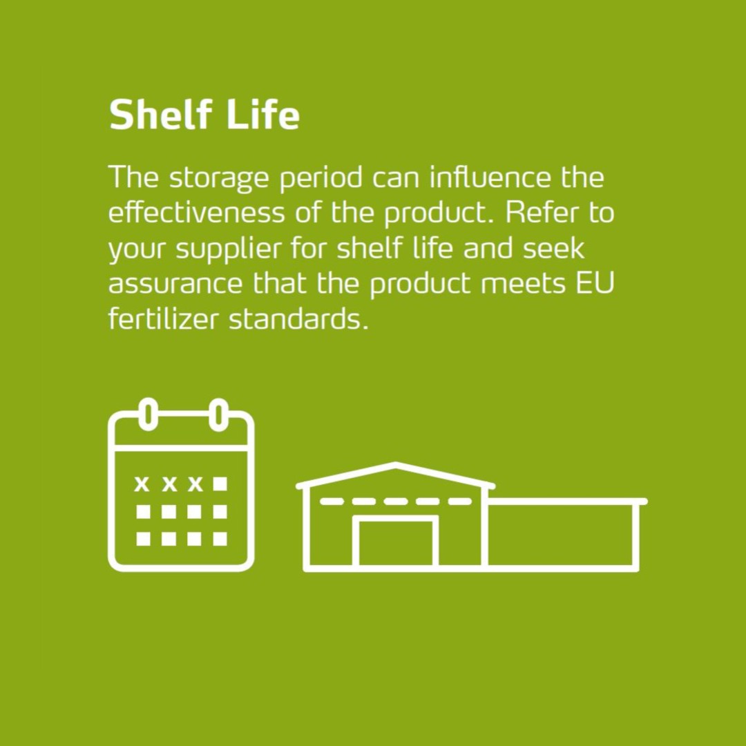 The safe & effective use of chemically protected urea products - Shelf life