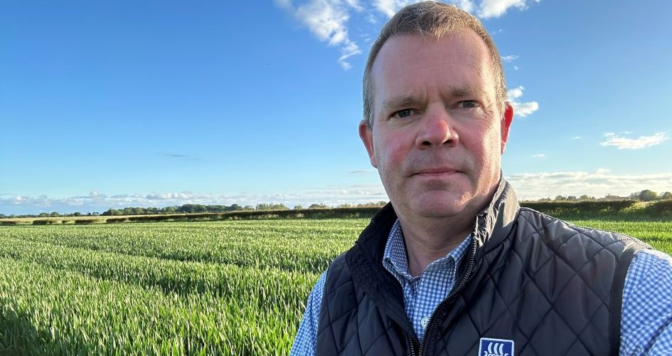 Selfie of Head of Agronomy for Yara UK and Ireland Chris Harrold 